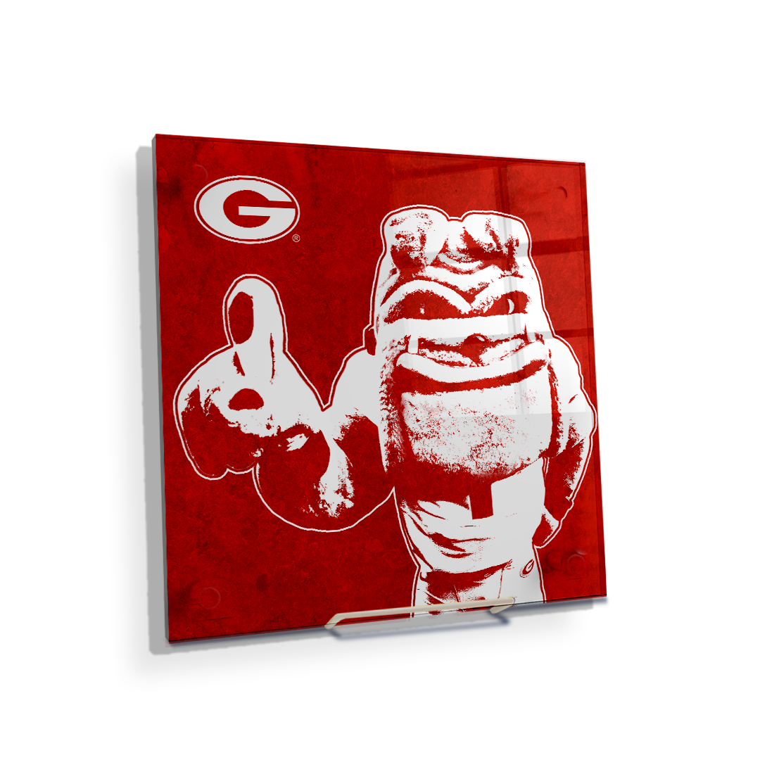 Georgia Bulldogs - Georgia Dawg - College Wall Art #Canvas