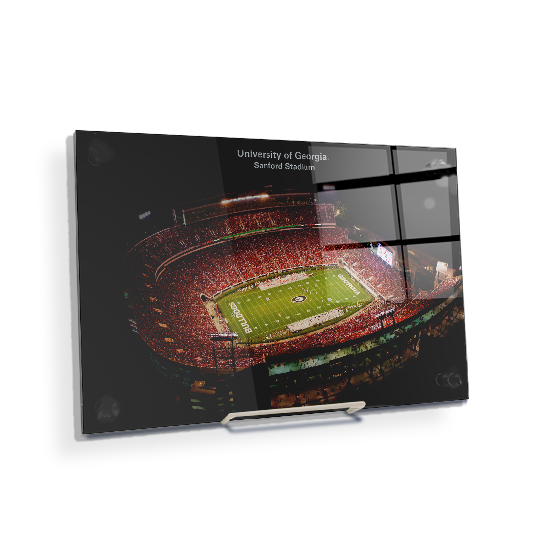 Georgia Bulldogs - University of Georgia Sanford Stadium - College Wall Art #Canvas