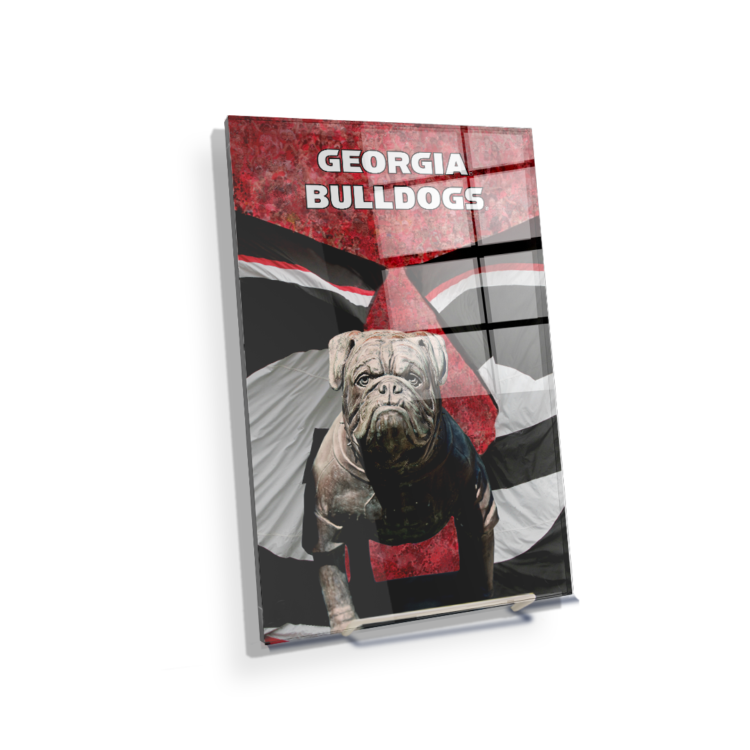 Georgia Bulldogs - Georgia Bulldogs - College Wall Art #Canvas