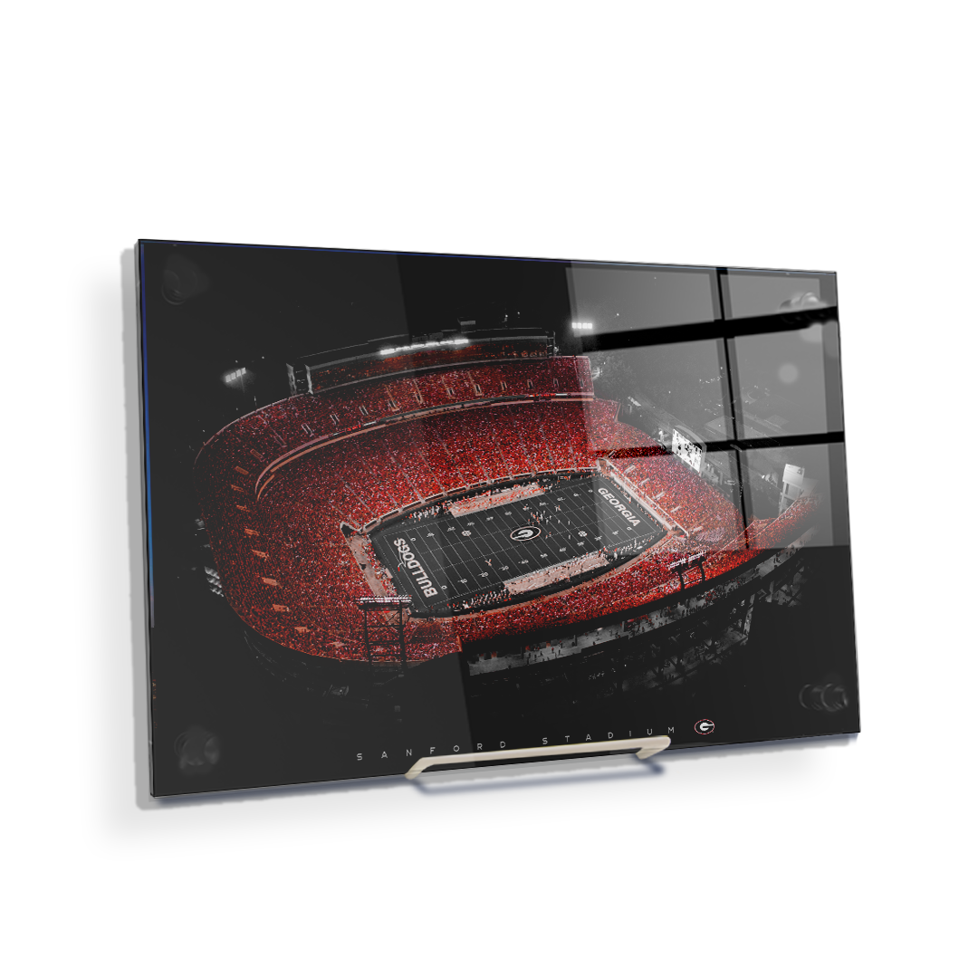 Georgia Bulldogs - UGA Sanford Stadium - College Wall Art #Canvas