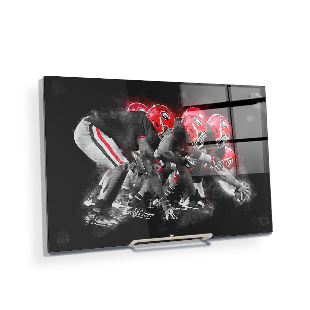 Georgia Bulldogs - Big Dawgs - College Wall Art #Canvas