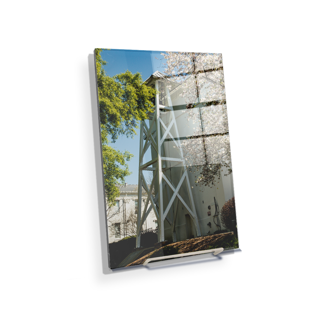 Georgia Bulldogs - Spring Bell Tower - College Wall Art #Acrylic Mini
