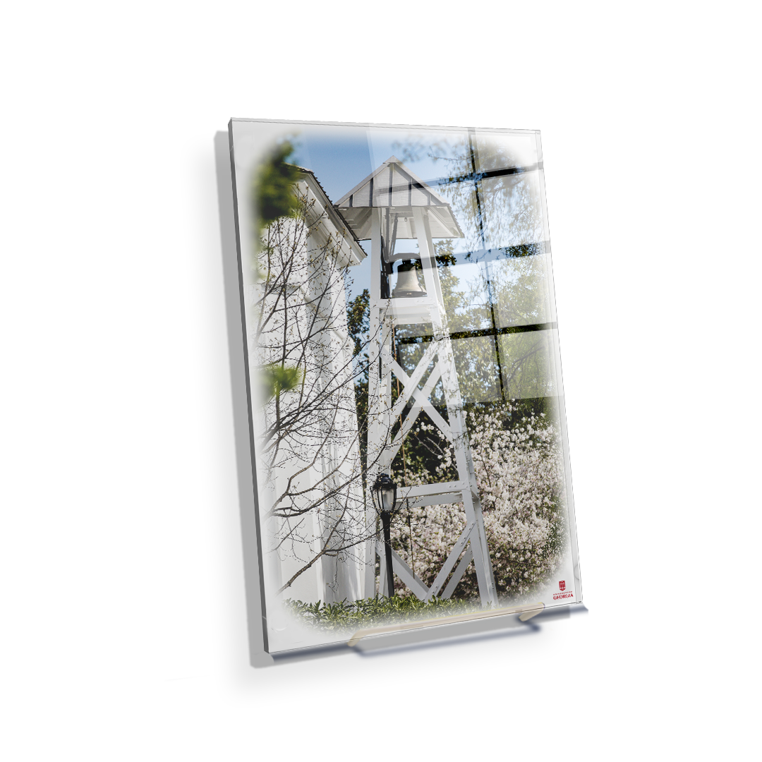 Georgia Bulldogs - Spring Chapel Bell - College Wall Art #Canvas