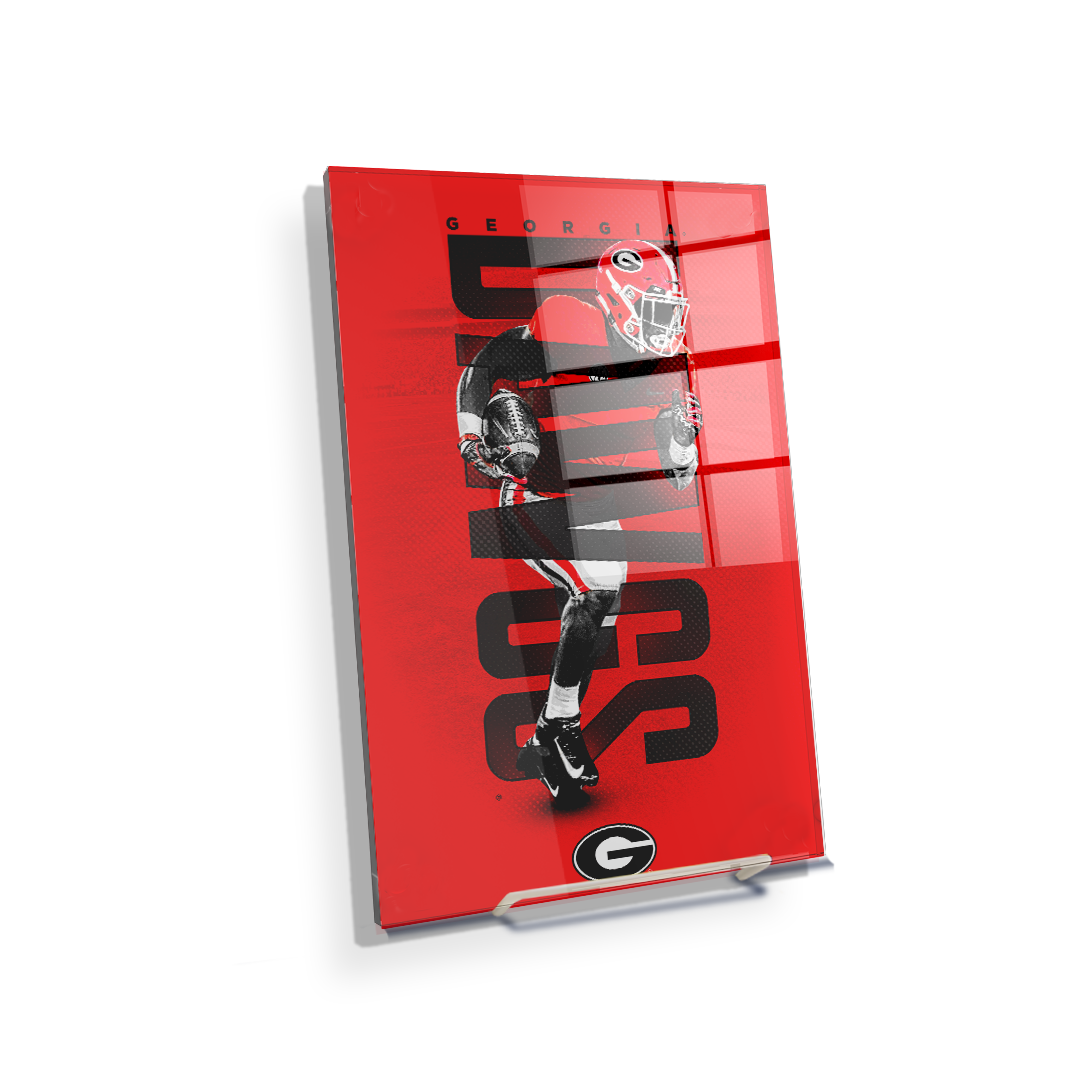 Georgia Bulldogs - Georgia Dawgs - College Wall Art #Canvas