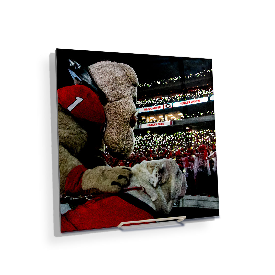 Georgia Bulldogs - It's 4th Quarter - College Wall Art #Canvas