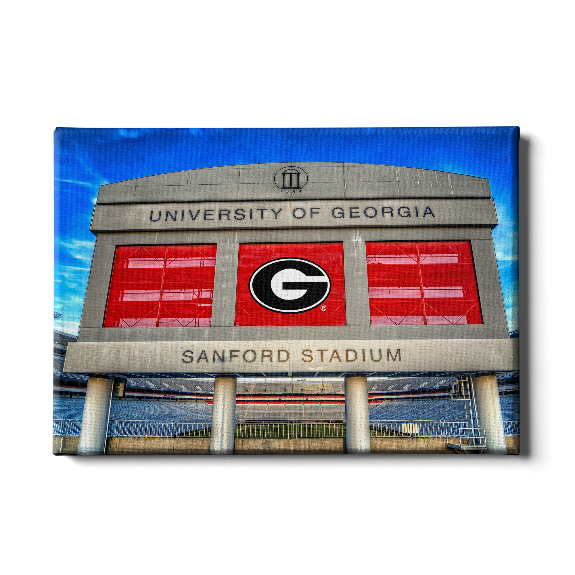 Georgia Bulldogs - Sanford Stadium - College Wall Art #Canvas