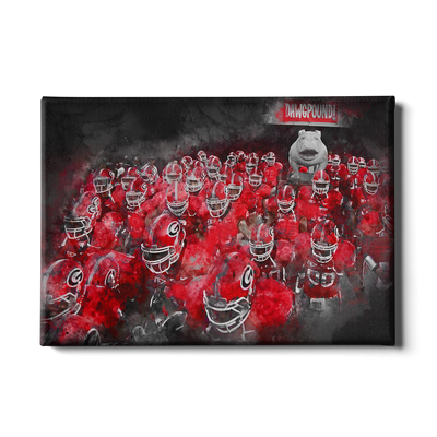 Georgia Bulldogs - Dawg Pound - College Wall Art #Canvas