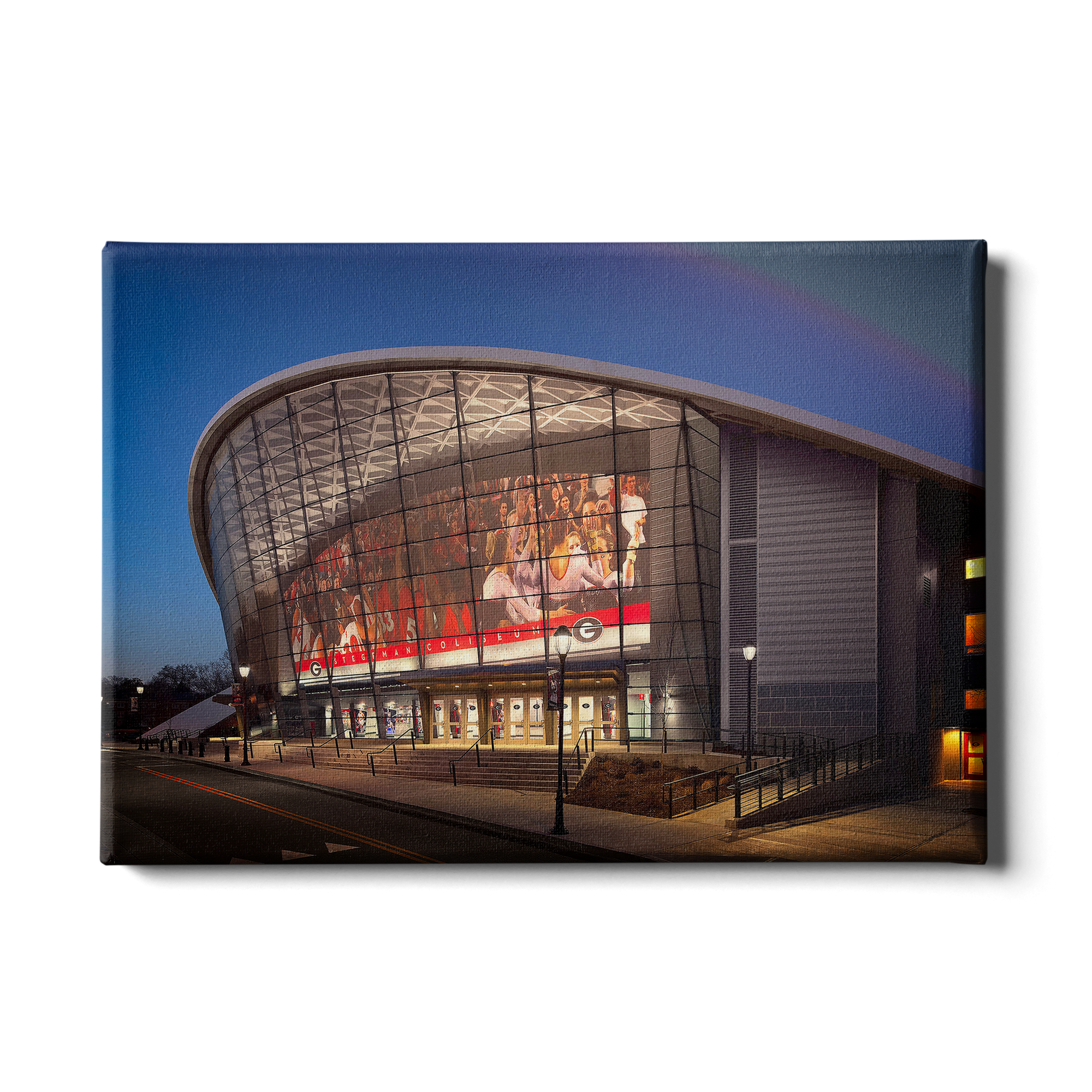 Georgia Bulldogs - Stegeman Coliseum - College Wall Art #Canvas