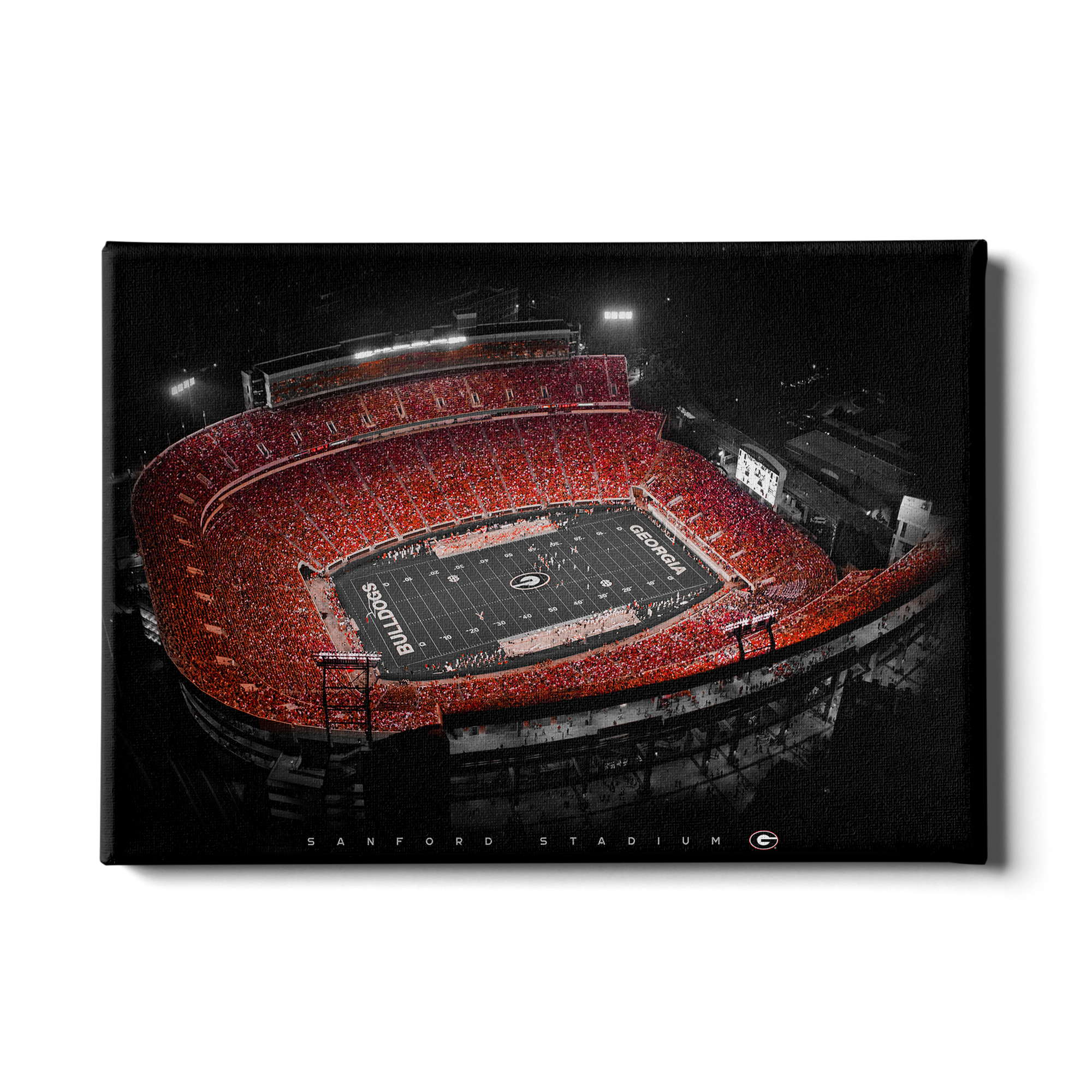 Georgia Bulldogs - UGA Sanford Stadium - College Wall Art #Canvas