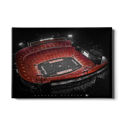 Georgia Bulldogs - UGA Sanford Stadium - College Wall Art #Canvas