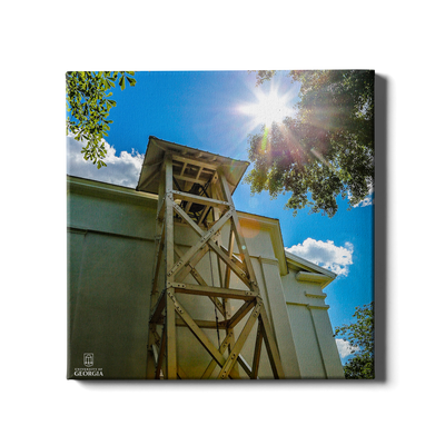 Georgia Bulldogs - Chapel Bell - College Wall Art #Canvas