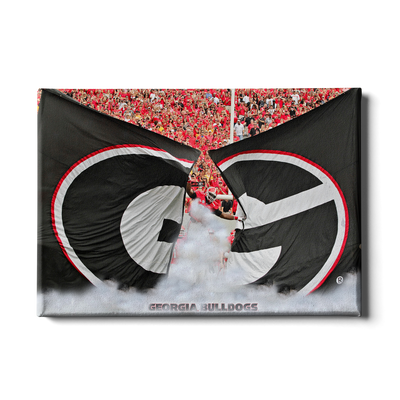 Georgia Bulldogs - Grand G Entrance - College Wall Art #Canvas