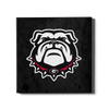 Georgia Bulldogs - Bulldog on Black - College Wall Art #Canvas