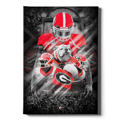 Georgia Bulldogs - This Is Georgia - College Wall  Art #Canvas