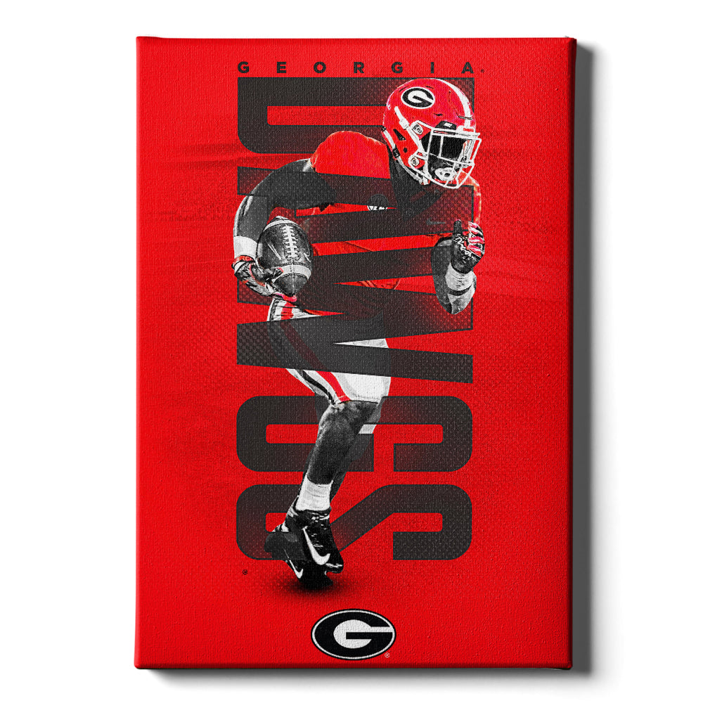 Georgia Bulldogs - Georgia Dawgs -College Wall Art #Canvas