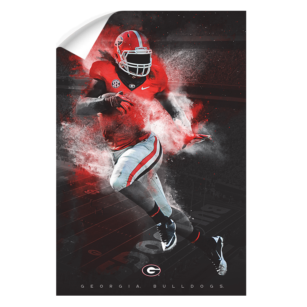 Georgia Bulldogs - UGA Football - College Wall Art #Canvas