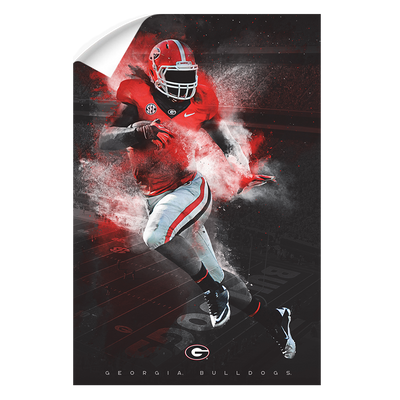 Georgia Bulldogs - UGA Football - College Wall Art #Wall Decal