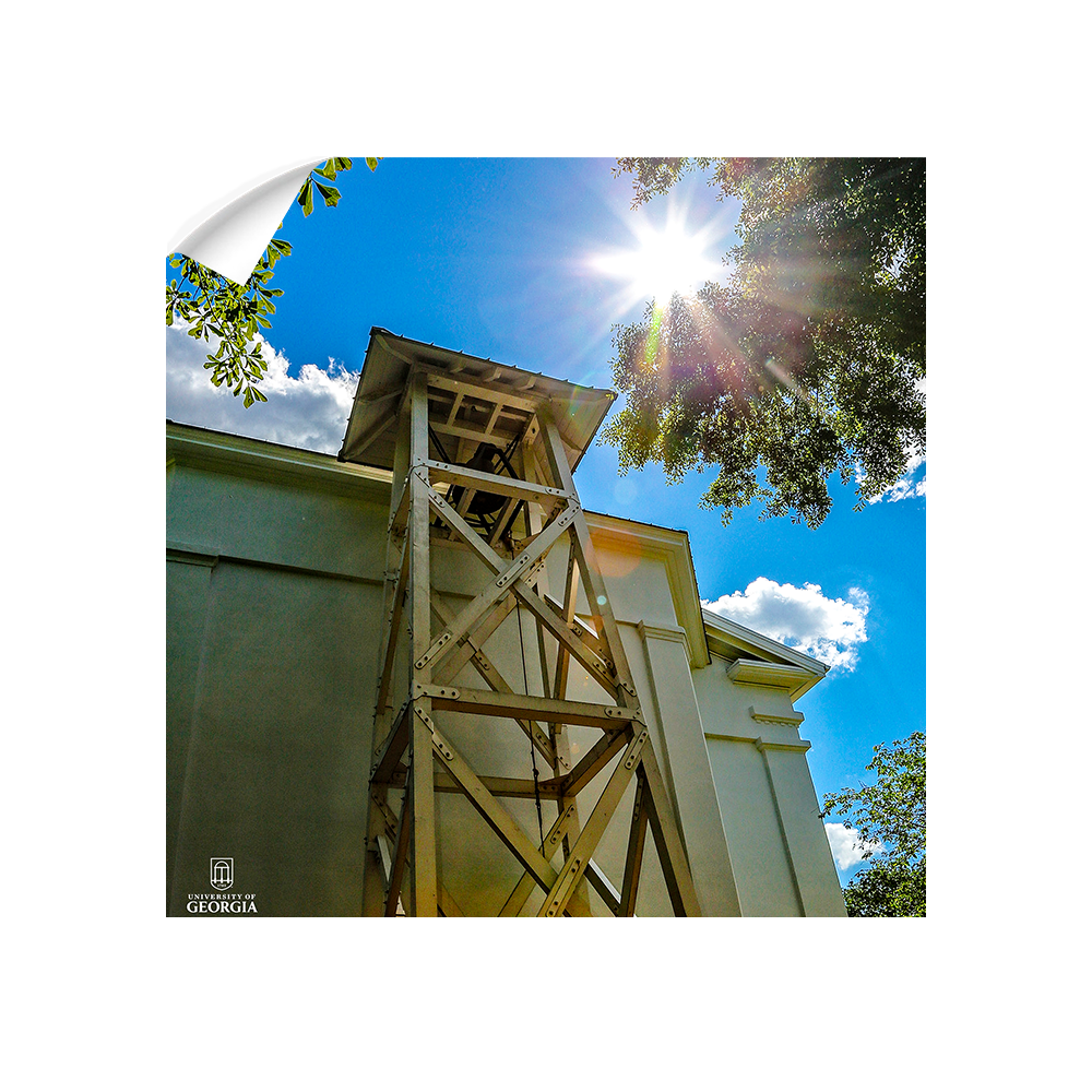 Georgia Bulldogs - Chapel Bell - College Wall Art #Canvas