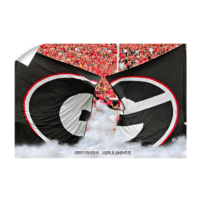 Georgia Bulldogs - Grand G Entrance - College Wall Art #Wall Decal