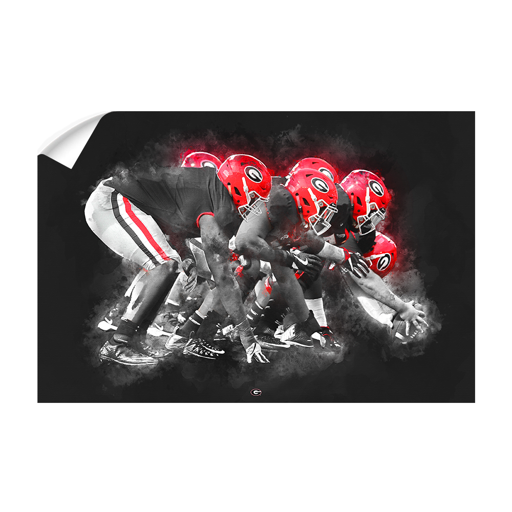 Georgia Bulldogs - Big Dawgs - College Wall Art #Canvas