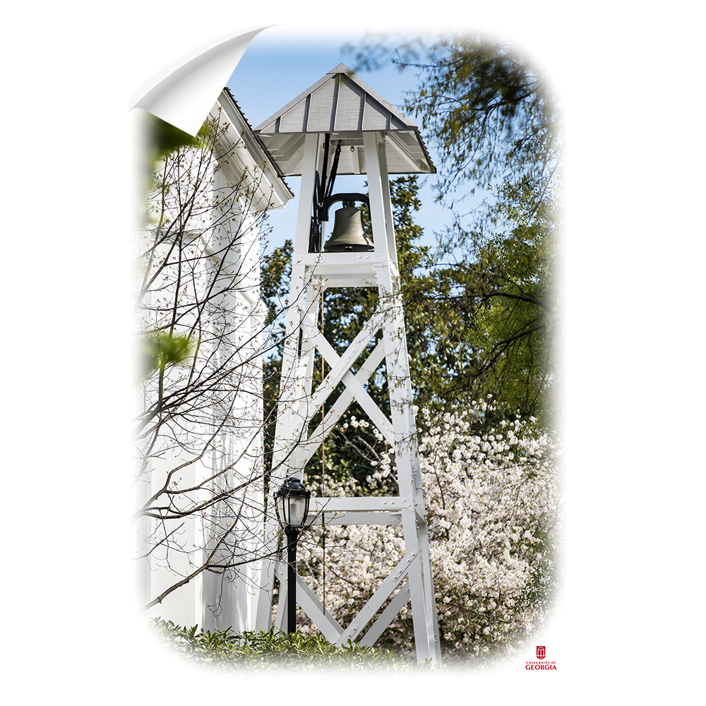 Georgia Bulldogs - Spring Chapel Bell - College Wall Art #Canvas