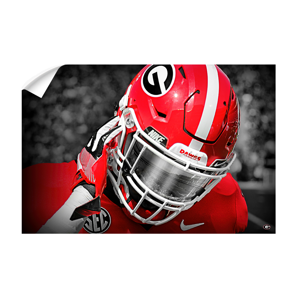 Georgia Bulldogs - Strap It Up UGA - College Wall Art #Canvas