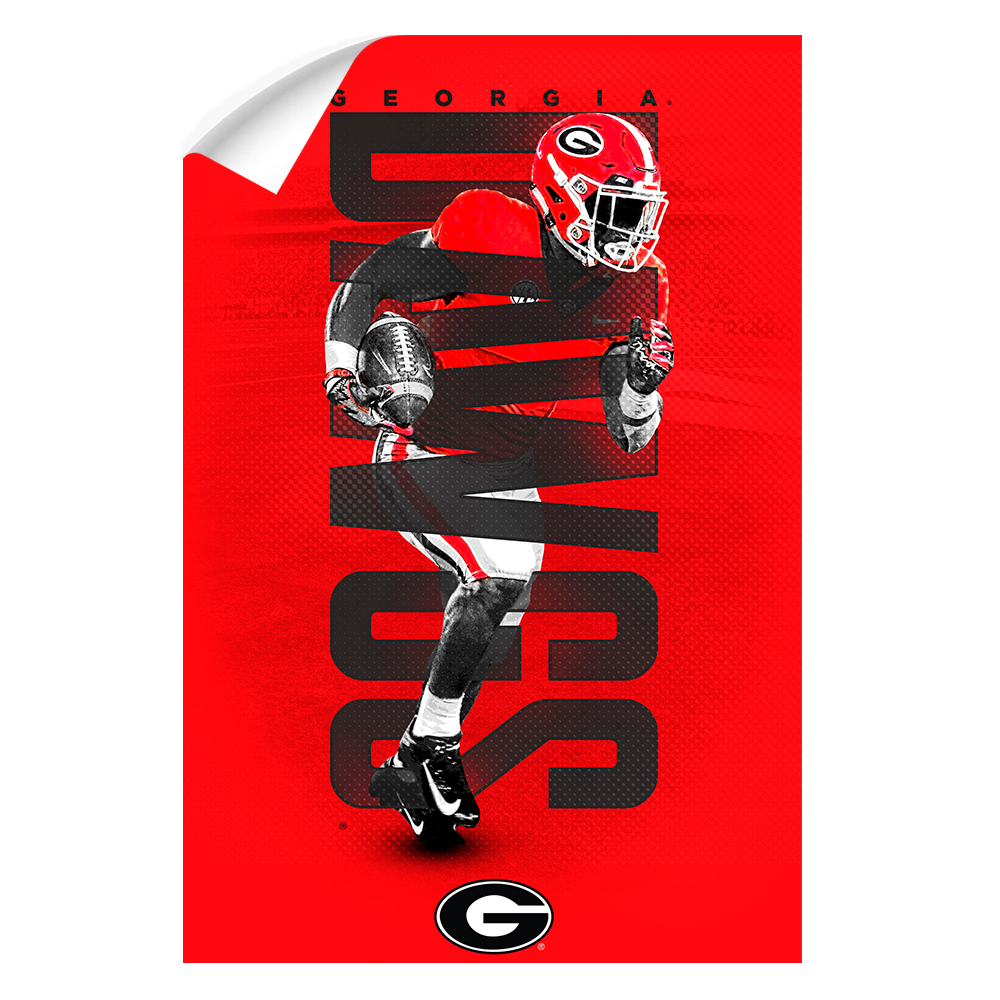 Georgia Bulldogs - Georgia Dawgs - College Wall Art #Canvas