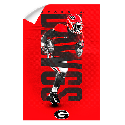 Georgia Bulldogs - Georgia Dawgs - College Wall Art #Wall Decal