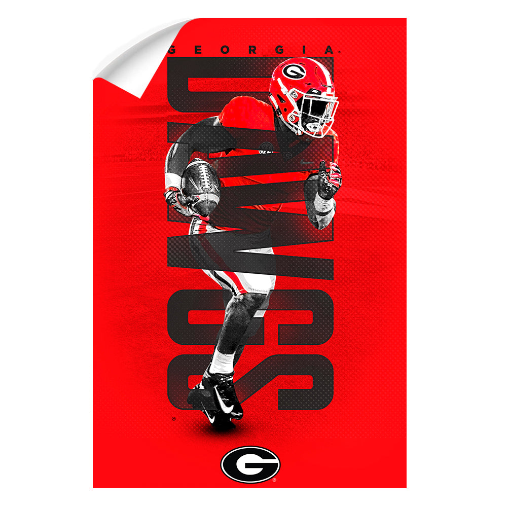 Georgia Bulldogs - Georgia Dawgs -College Wall Art #Canvas