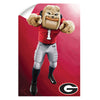 Georgia Bulldogs - Hairy Dawg Portrait - College Wall Art #Wall Decal