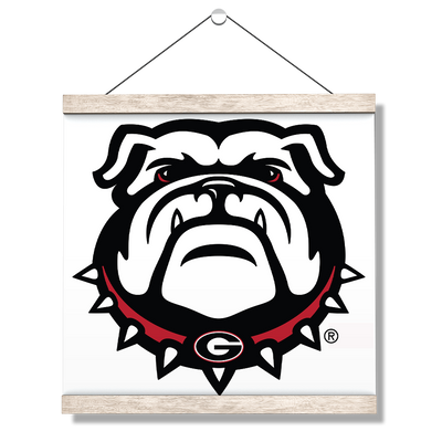 Georgia Bulldogs - Bulldogs - College Wall Art #Hanging Canvas