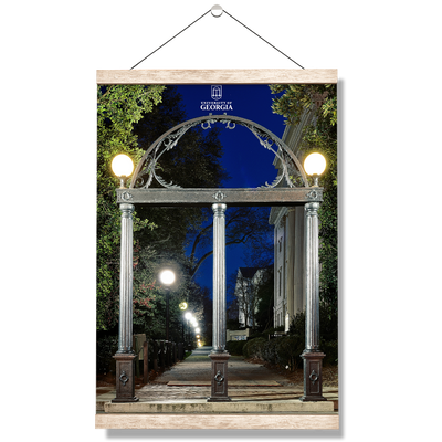 Georgia Bulldogs - Through the Arch - College Wall Art #Hanging Canvas