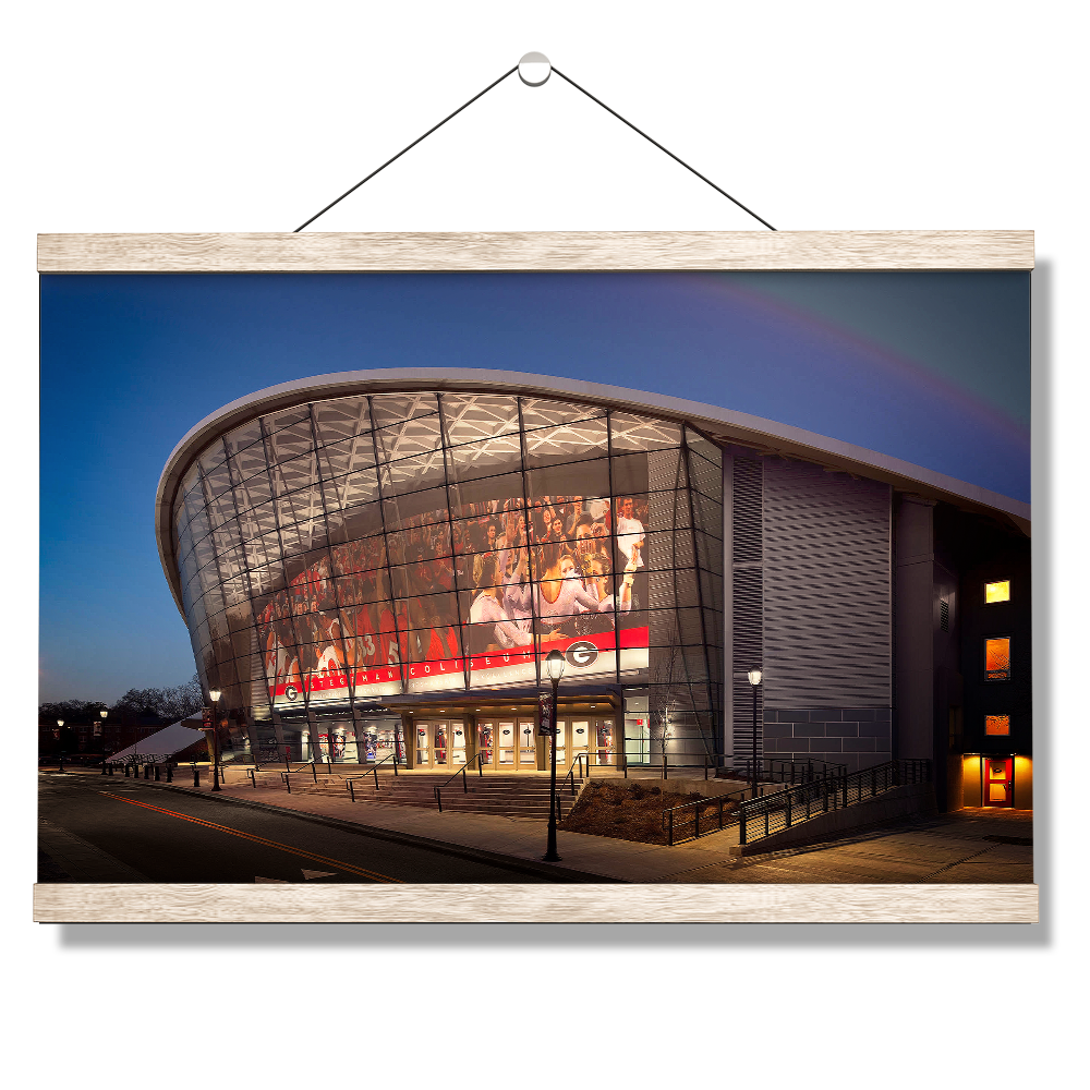 Georgia Bulldogs - Stegeman Coliseum - College Wall Art #Canvas