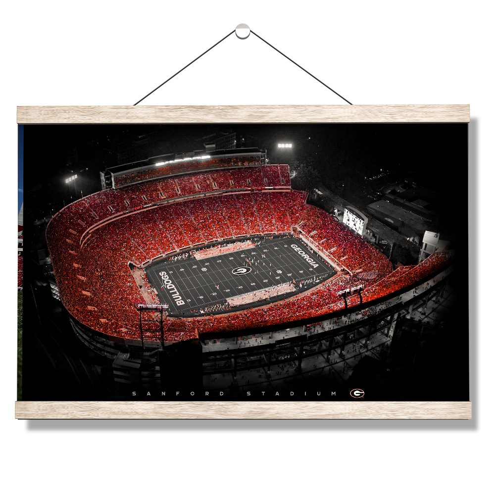 Georgia Bulldogs - UGA Sanford Stadium - College Wall Art #Canvas