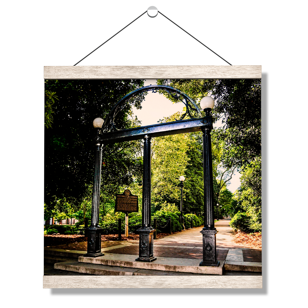 Georgia Bulldogs - The Arch - College Wall Art #Canvas