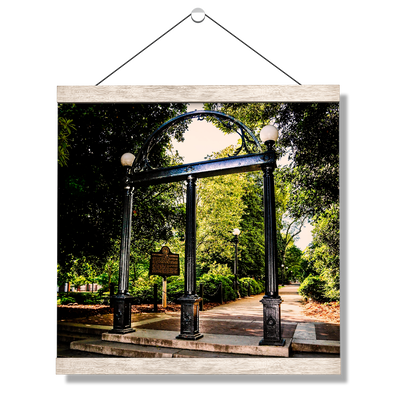 Georgia Bulldogs - The Arch - College Wall Art #Hanging Canvas