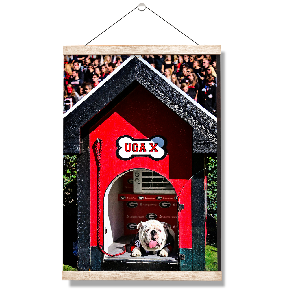 Georgia Bulldogs - Uga X in the House - College Wall Art #Canvas