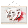 Georgia Bulldogs - Uga Painting - College Wall Art #Hanging Canvas