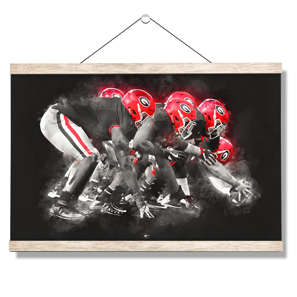 Georgia Bulldogs - Big Dawgs - College Wall Art #Canvas