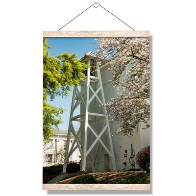 Georgia Bulldogs - Spring Bell Tower - College Wall Art #Hanging Canvas