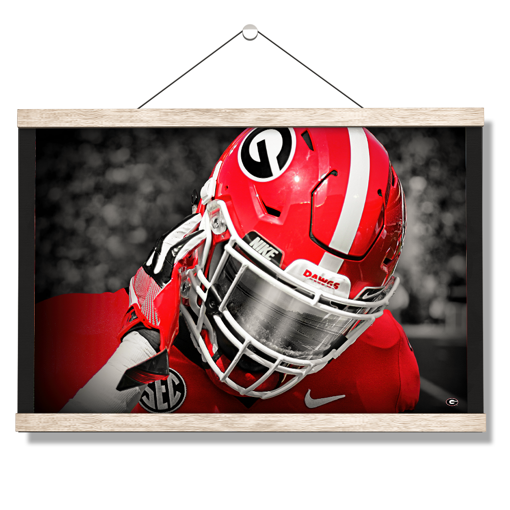 Georgia Bulldogs - Strap It Up UGA - College Wall Art #Canvas