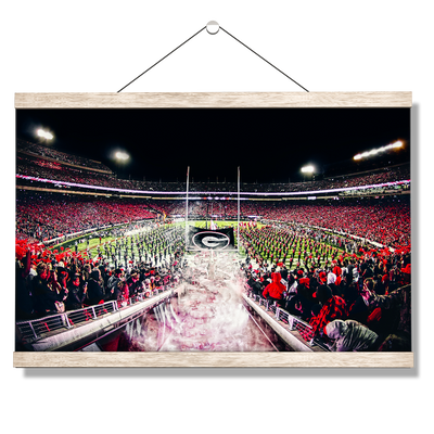 Georgia Bulldogs - Dawg Entrance - College Wall Art#Hanging Canvas