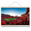 Georgia Bulldogs - Gooooo Georgia - College Wall Art #Hanging Canvas