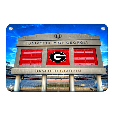 Georgia Bulldogs - Sanford Stadium - College Wall Art #Metal