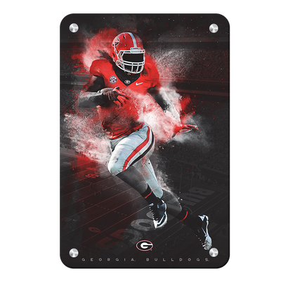 Georgia Bulldogs - UGA Football - College Wall Art #Metal