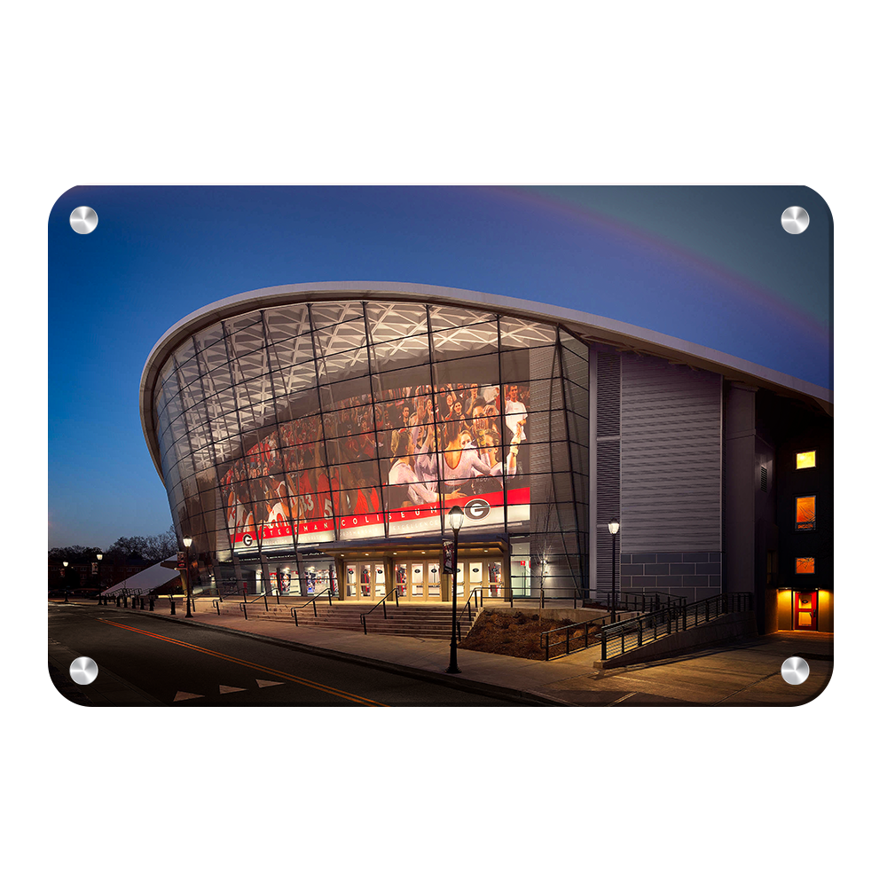 Georgia Bulldogs - Stegeman Coliseum - College Wall Art #Canvas