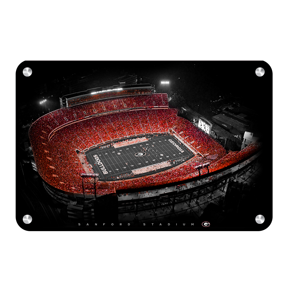 Georgia Bulldogs - UGA Sanford Stadium - College Wall Art #Canvas