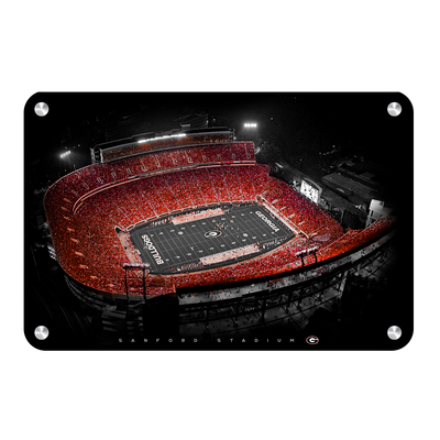 Georgia Bulldogs - UGA Sanford Stadium - College Wall Art #Metal