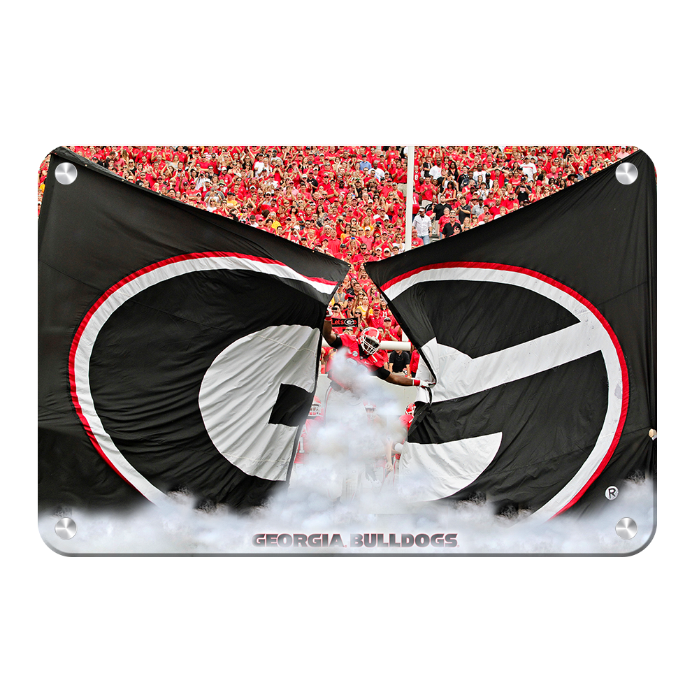 Georgia Bulldogs - Grand G Entrance - College Wall Art #Canvas