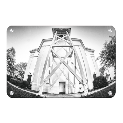 Georgia Bulldogs - Chapel Bell B&W - College Wall Art #Metal